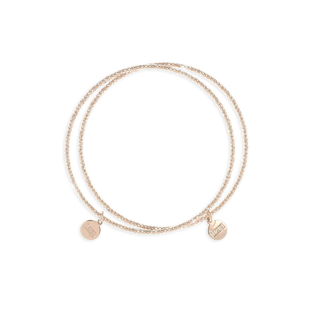 Bracciale in bronzo rose rigido UnoAerre - Arena Gioielli