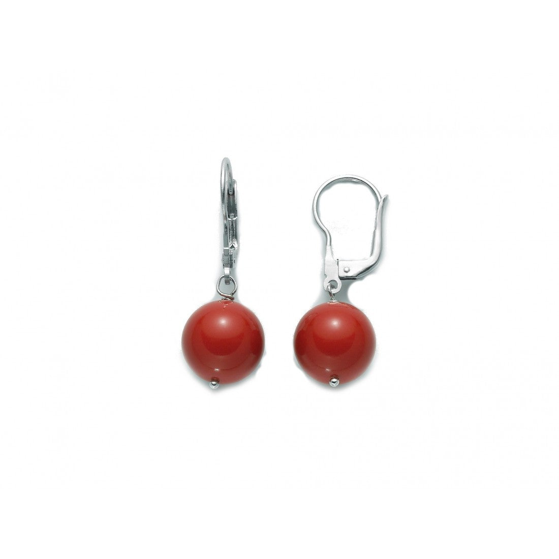 Orecchini in argento 925 Terra e Mare mm 12 - Arena Gioielli
