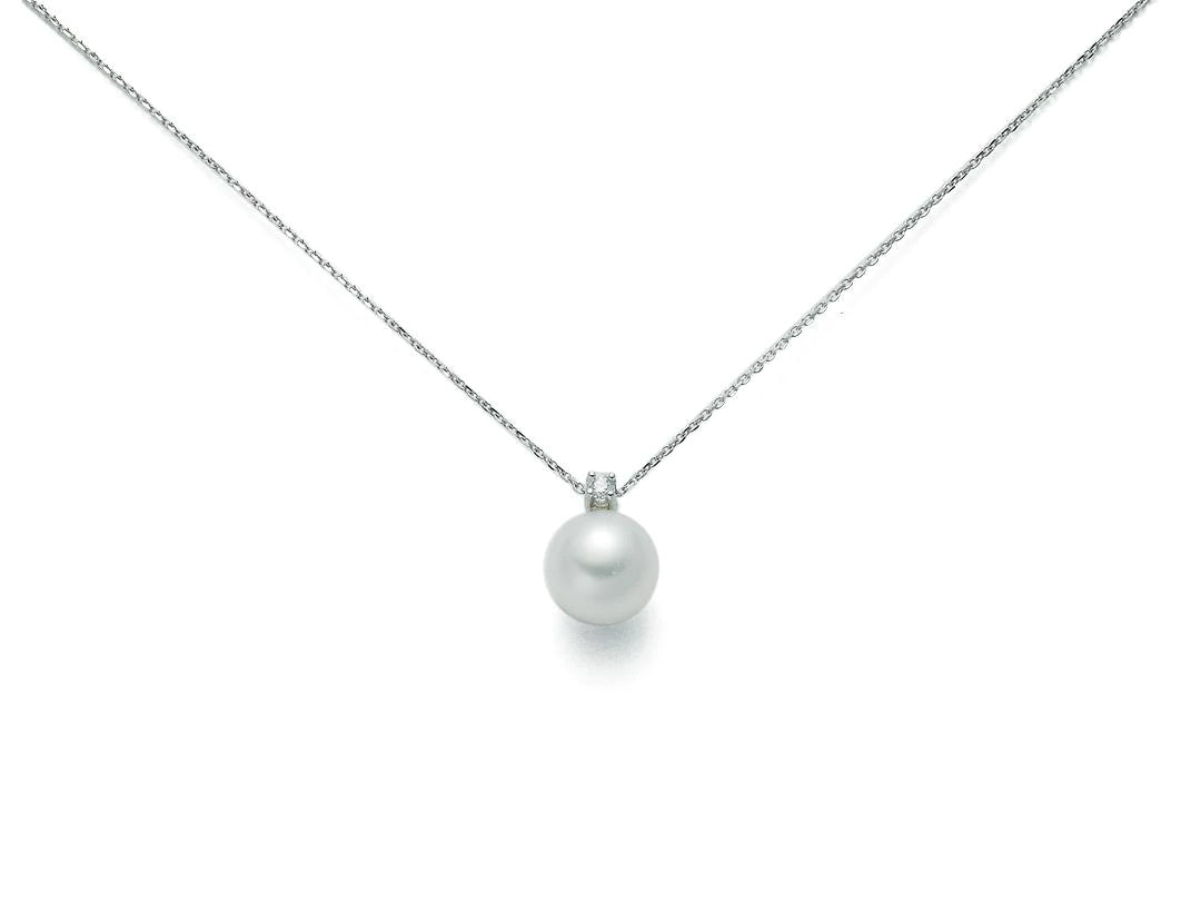 Collana in oro diamante e perla PCL3932 - Arena Gioielli