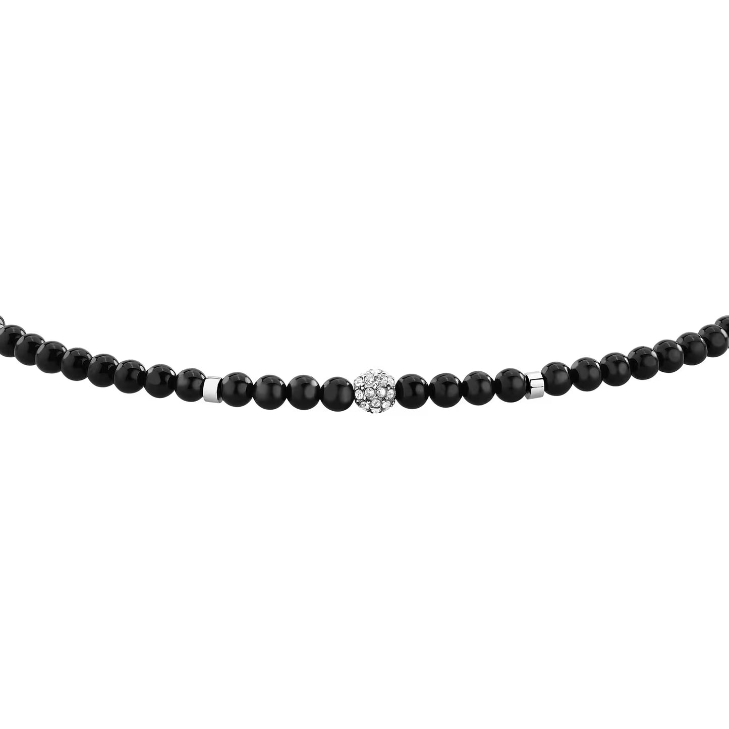 Bracciale Uomo Morellato Terra in Acciaio e Onice Nero – S1762 - Morellato