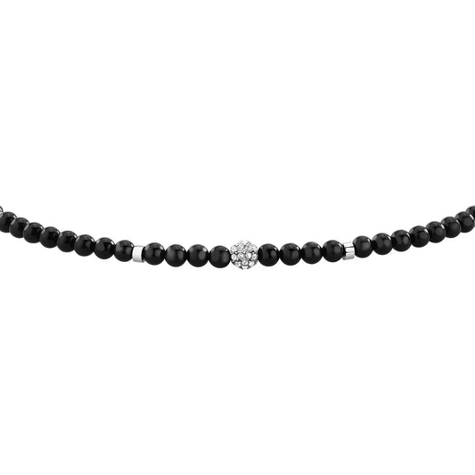 Bracciale Uomo Morellato Terra in Acciaio e Onice Nero – S1762 - Morellato