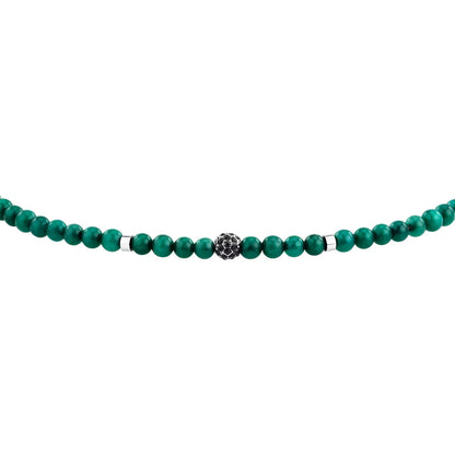 Bracciale Uomo Morellato Terra Acciaio e Quarzo Verde S1763 - Arena Gioielli