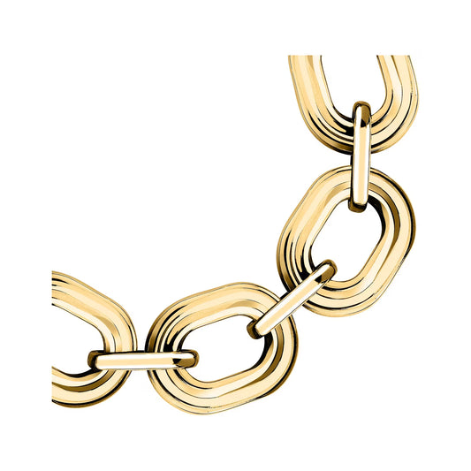 Bracciale Donna Morellato Vintage SAZJ05 in Acciaio Dorato a Maglia Catena 17+3 cm - Arena Gioielli - Morellato