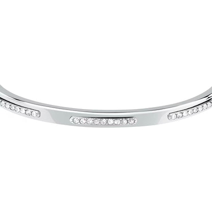 Bracciale Rigido Donna Trussardi Concept TJAYY06 – Acciaio e Cristalli - Arena Gioielli 
