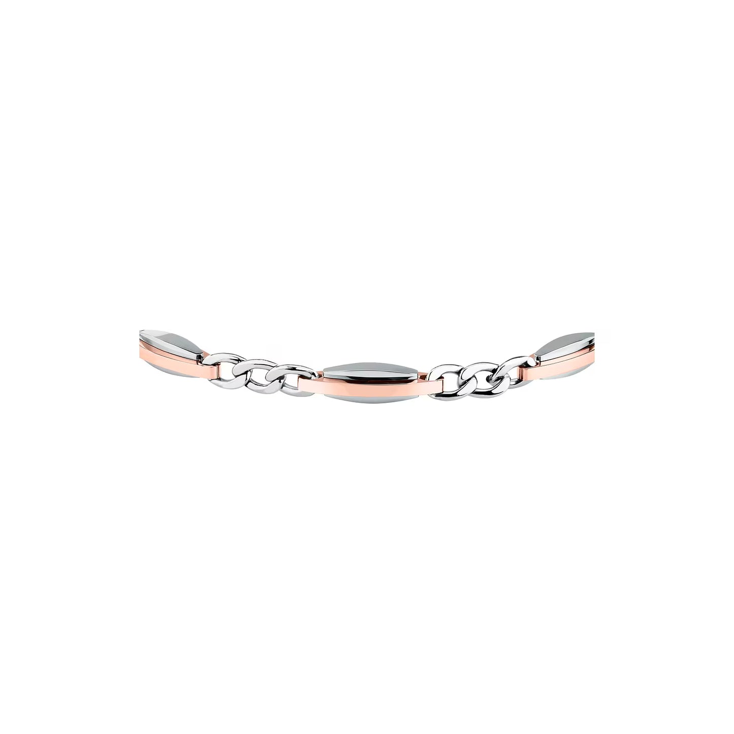 Bracciale Uomo Trussardi T-Steel TJAXV38 – Acciaio Oro Rosa - Arena Gioielli  - Trussardi