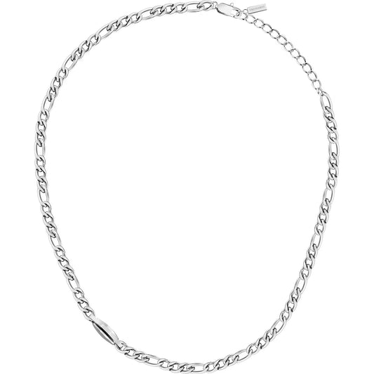 Collana Uomo Trussardi T-Steel TJAXV33 – Catena Acciaio Silver - Trussardi