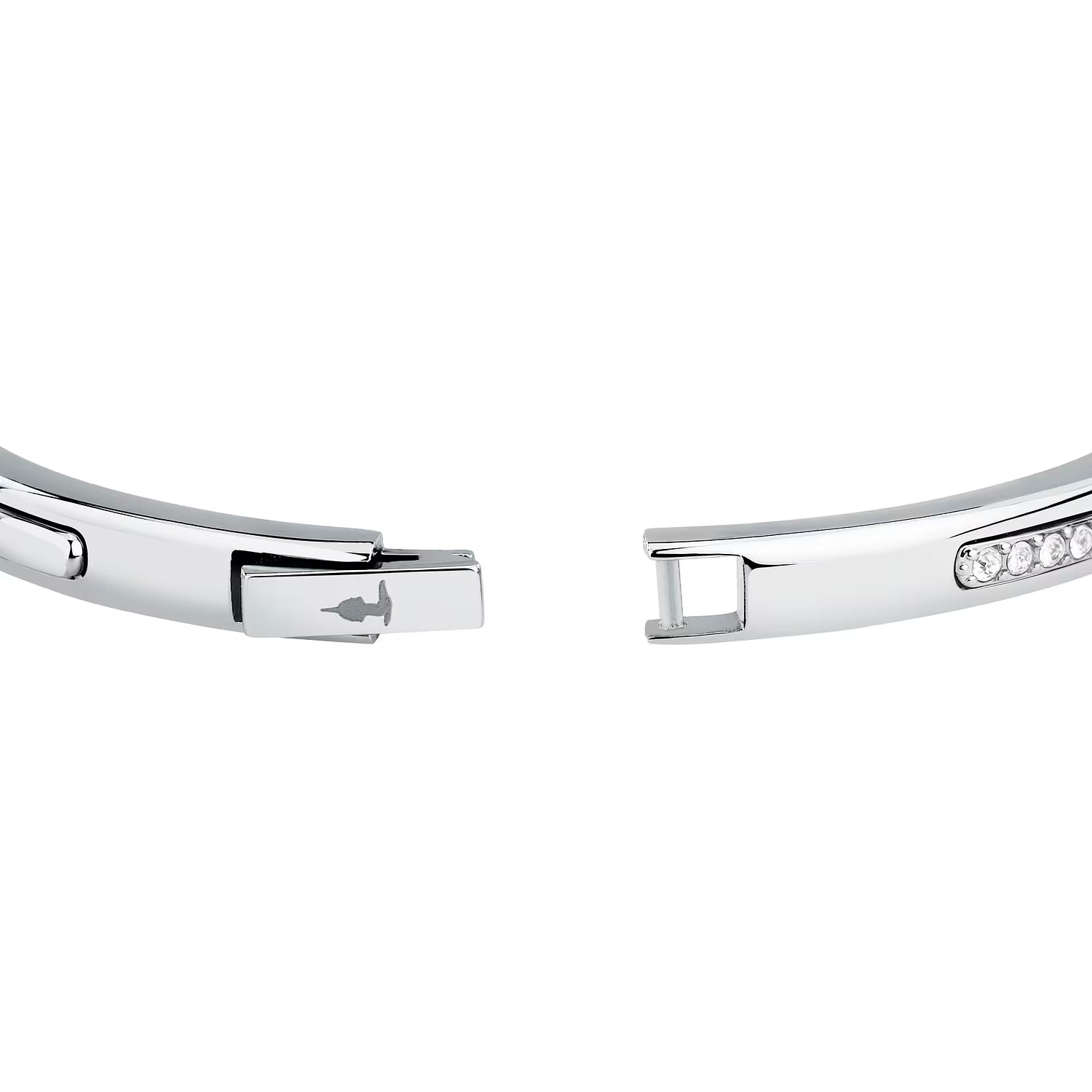 Bracciale Rigido Donna Trussardi Concept TJAYY06 – Acciaio e Cristalli - Arena Gioielli 