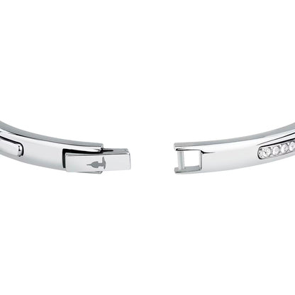 Bracciale Rigido Donna Trussardi Concept TJAYY06 – Acciaio e Cristalli - Arena Gioielli 