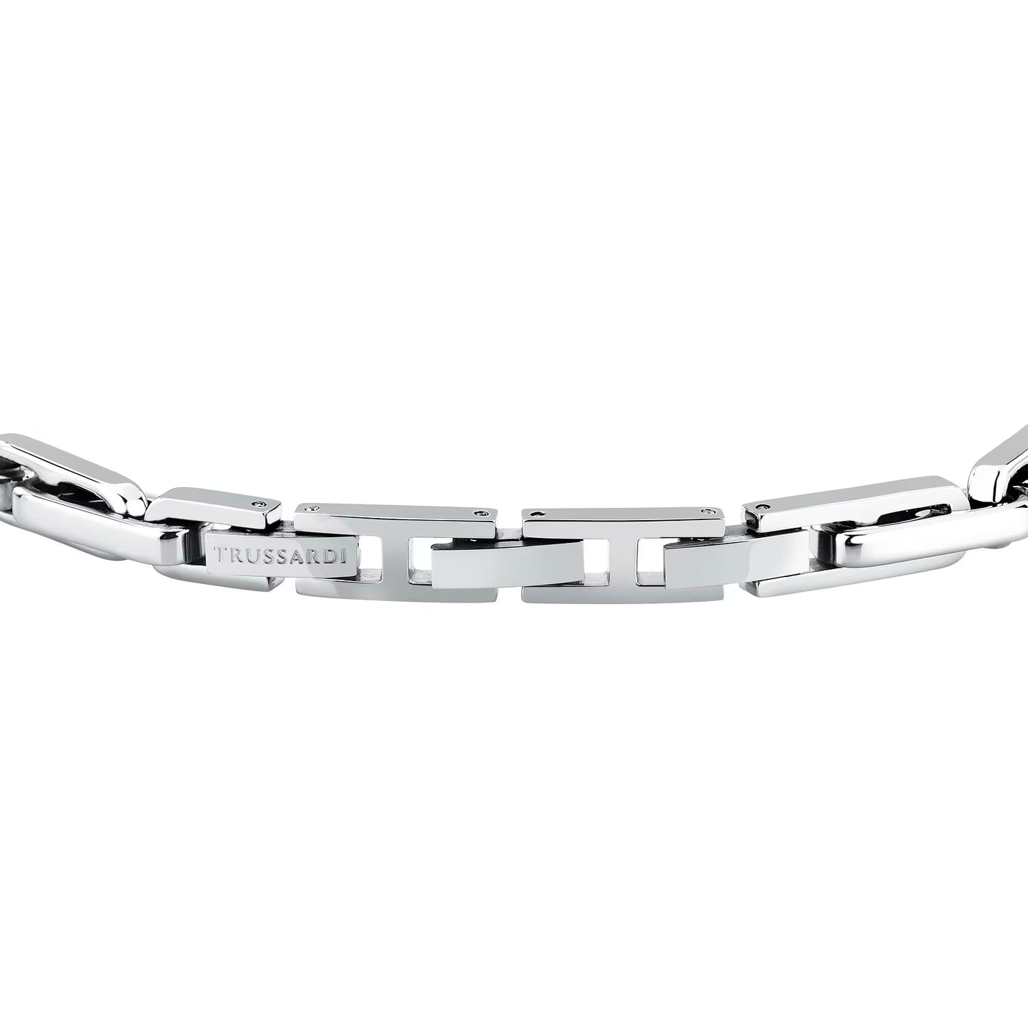 Bracciale Uomo Trussardi T-Steel TJAXV53 – Maglia Geometrica - Trussardi