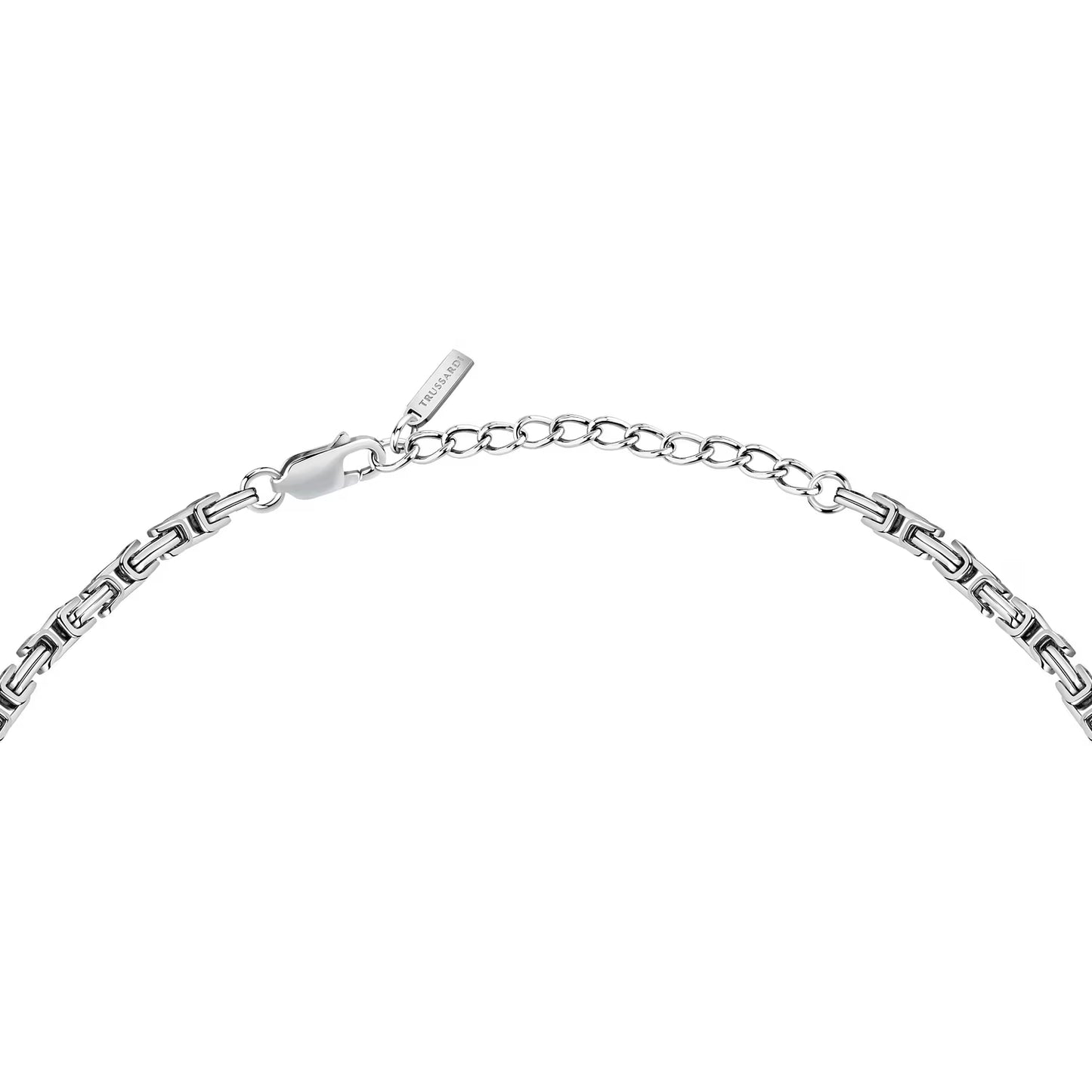 Collana Uomo Trussardi T-Steel TJAXV46 – Maglia Bizantina - Trussardi