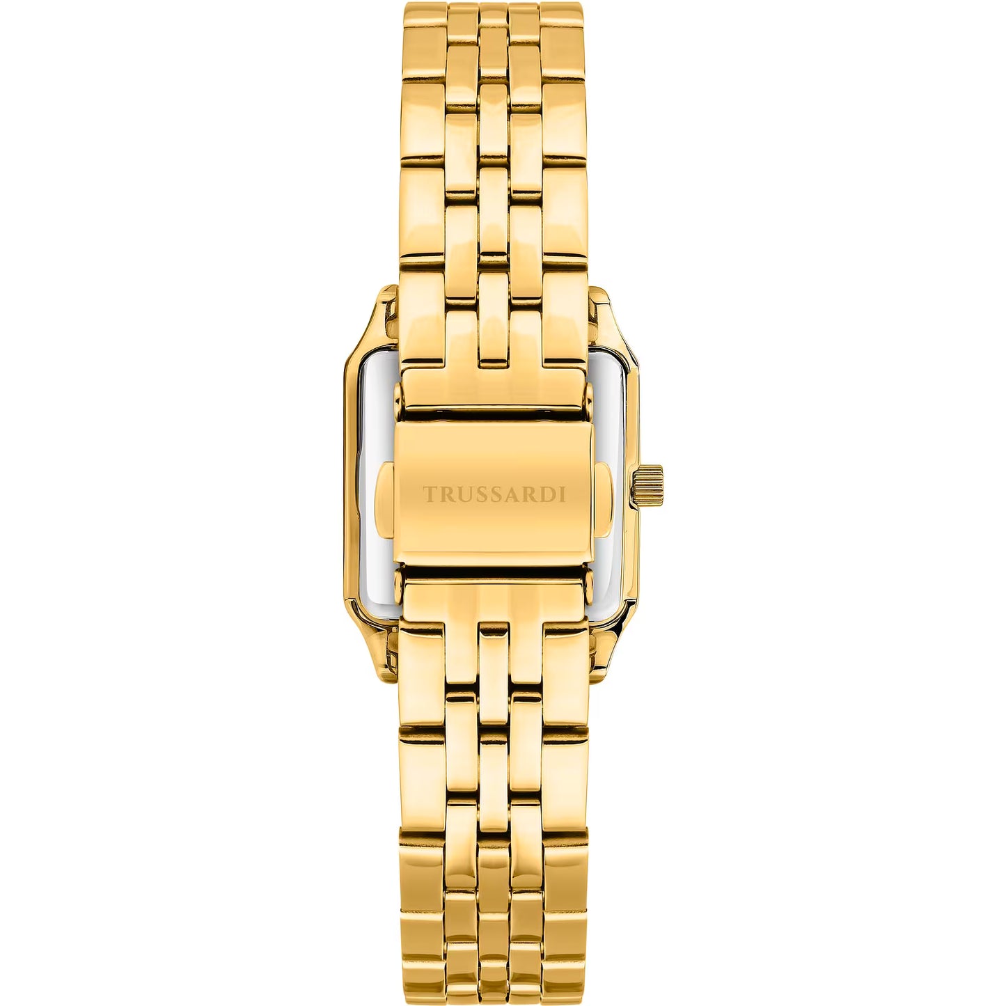 Orologio Donna Trussardi T-Forma in Acciaio Gold e Quadrante Bianco – R2453173501 - Arena Gioielli 