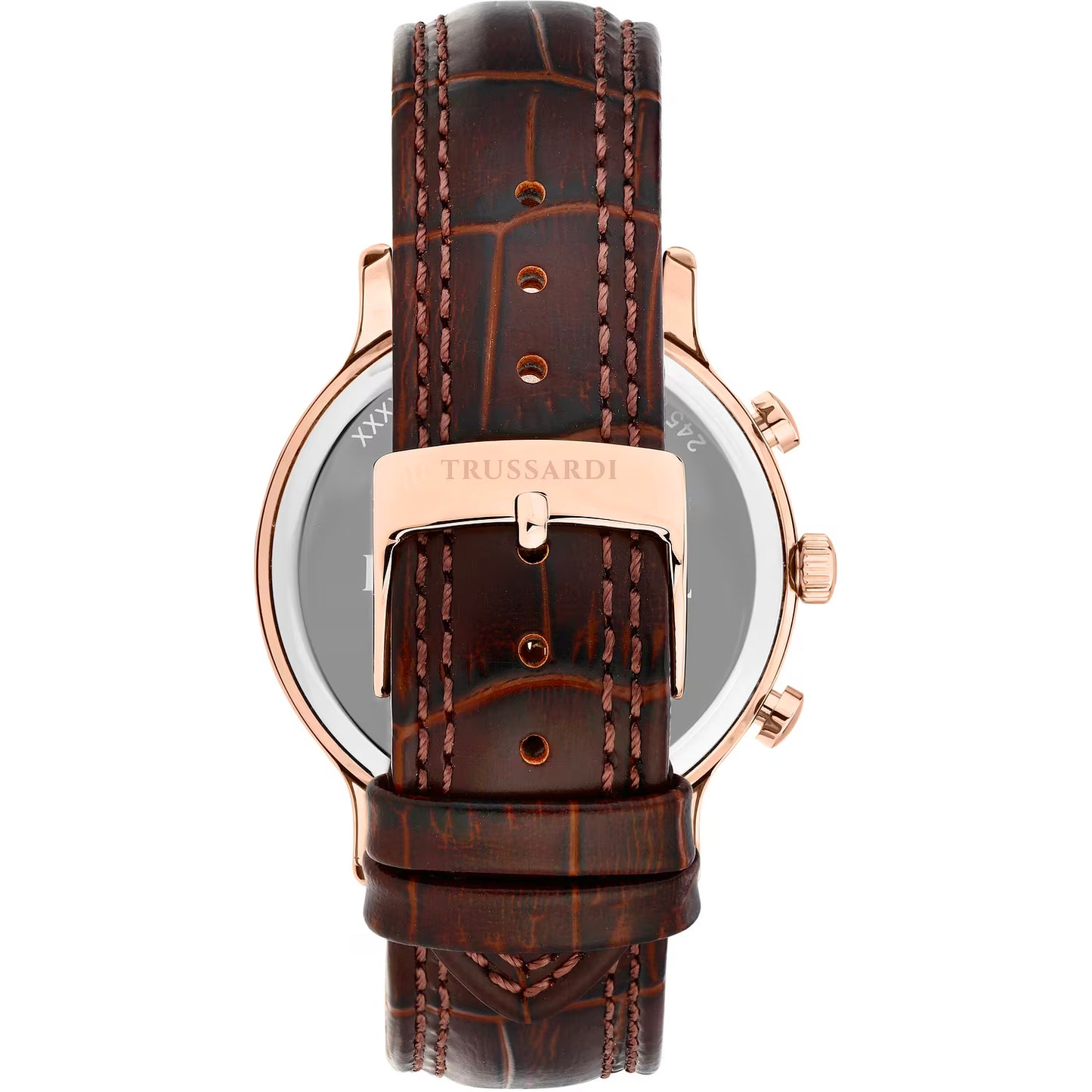 Orologio Uomo Trussardi T-Inedito in Oro Rosa e Pelle Marrone – R2451174001 - Arena Gioielli  - Trussardi