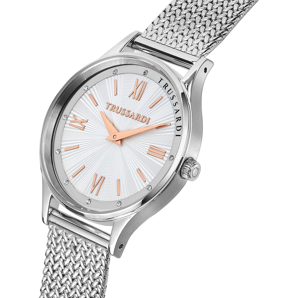 Orologio Donna Trussardi T-Star in Acciaio Silver – R2453152503 - Arena Gioielli  - Trussardi