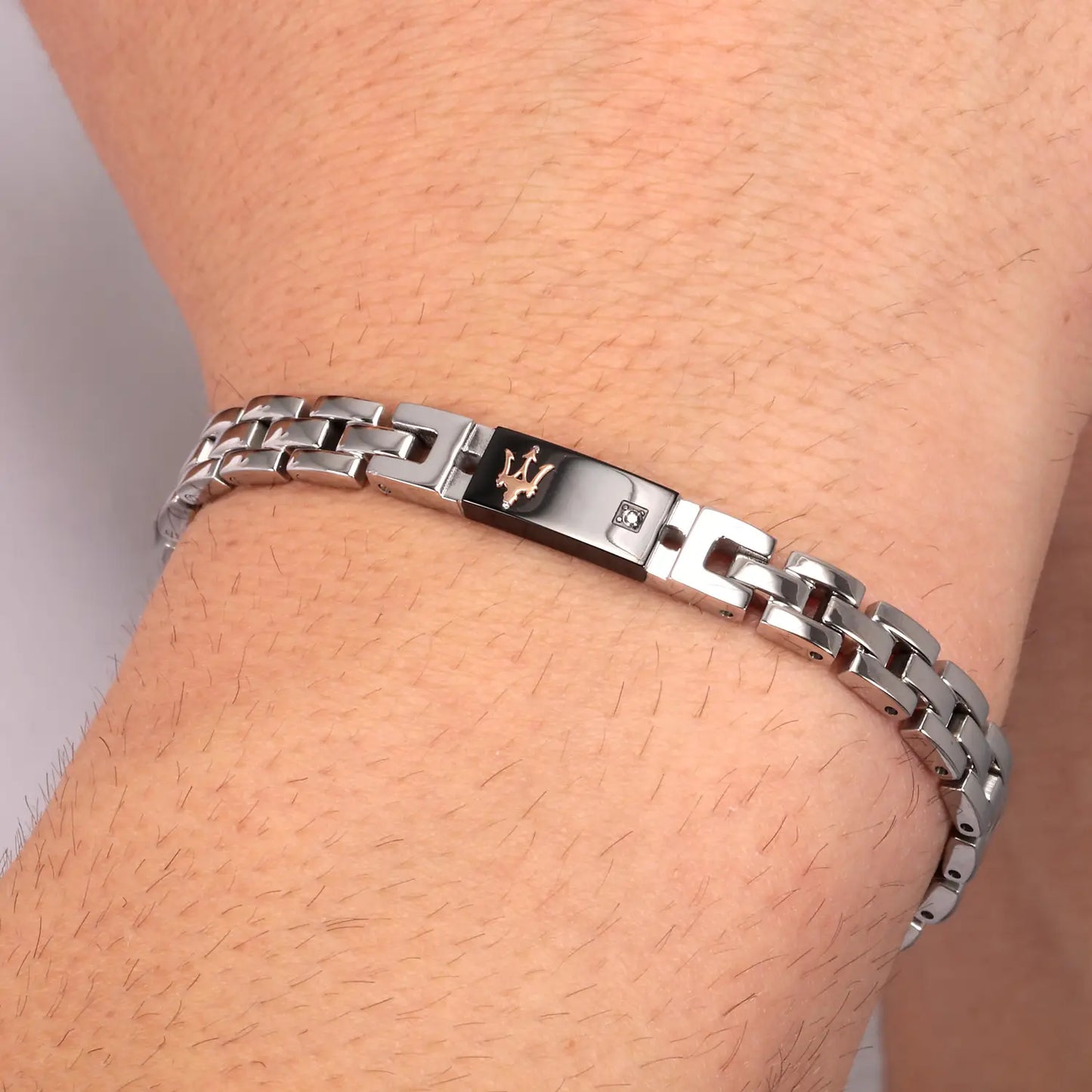 Bracciale uomo Diamond Maserati JM221ATY05 - Arena Gioielli 