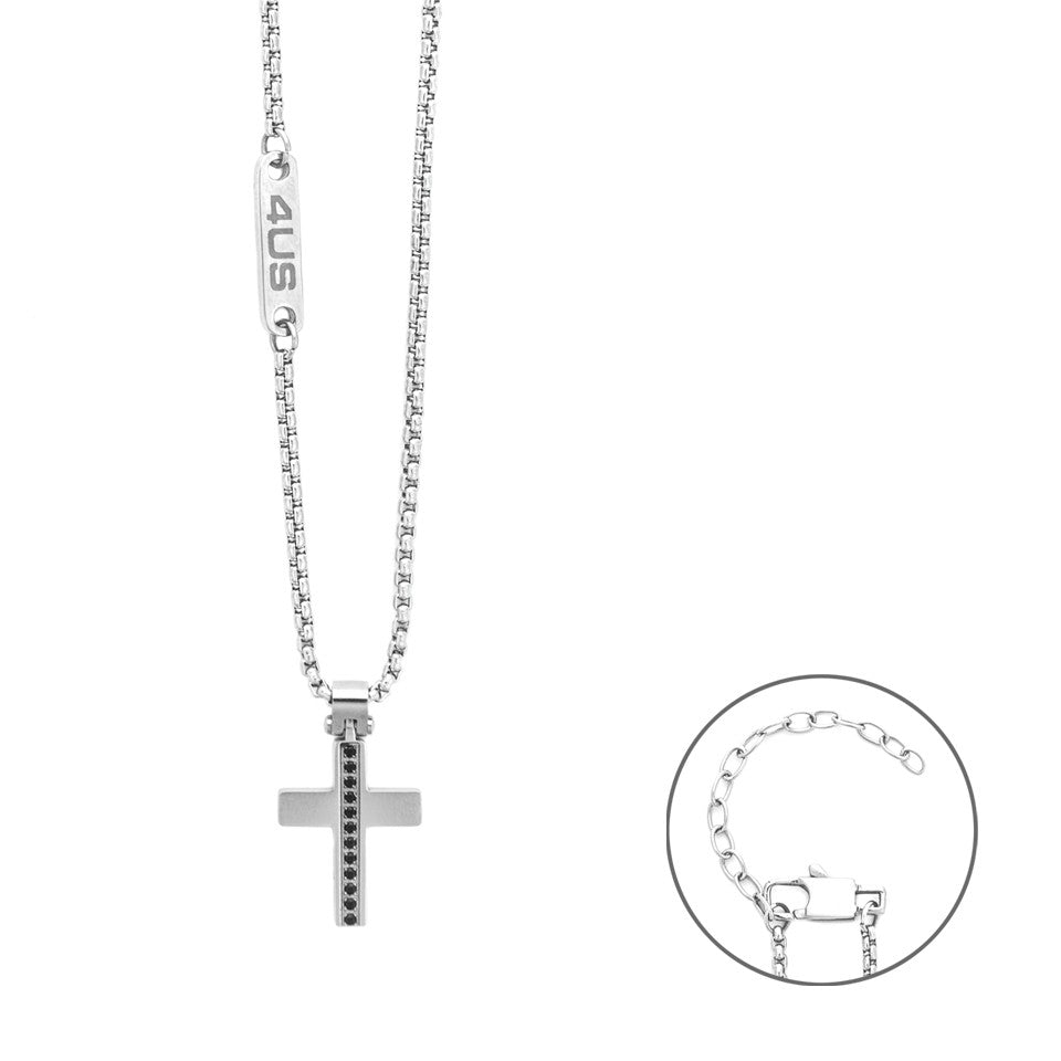 Collana Uomo Cesare Paciotti 4US Croce Acciaio 4UCL8462 - cesare paciotti