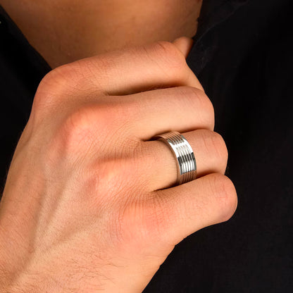 Anello Uomo Trussardi T-Steel TJAXV580 - Arena Gioielli