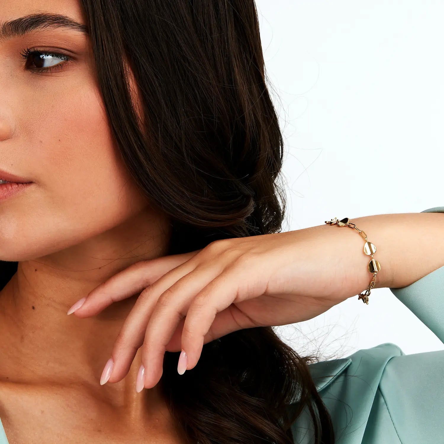 Bracciale donna Acciaio gioiello Morellato Pailettes SAWW03 - Arena Gioielli 