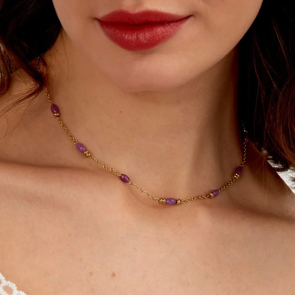 Collana donna acciaio gioiello Morellato Colori SAXQ03
