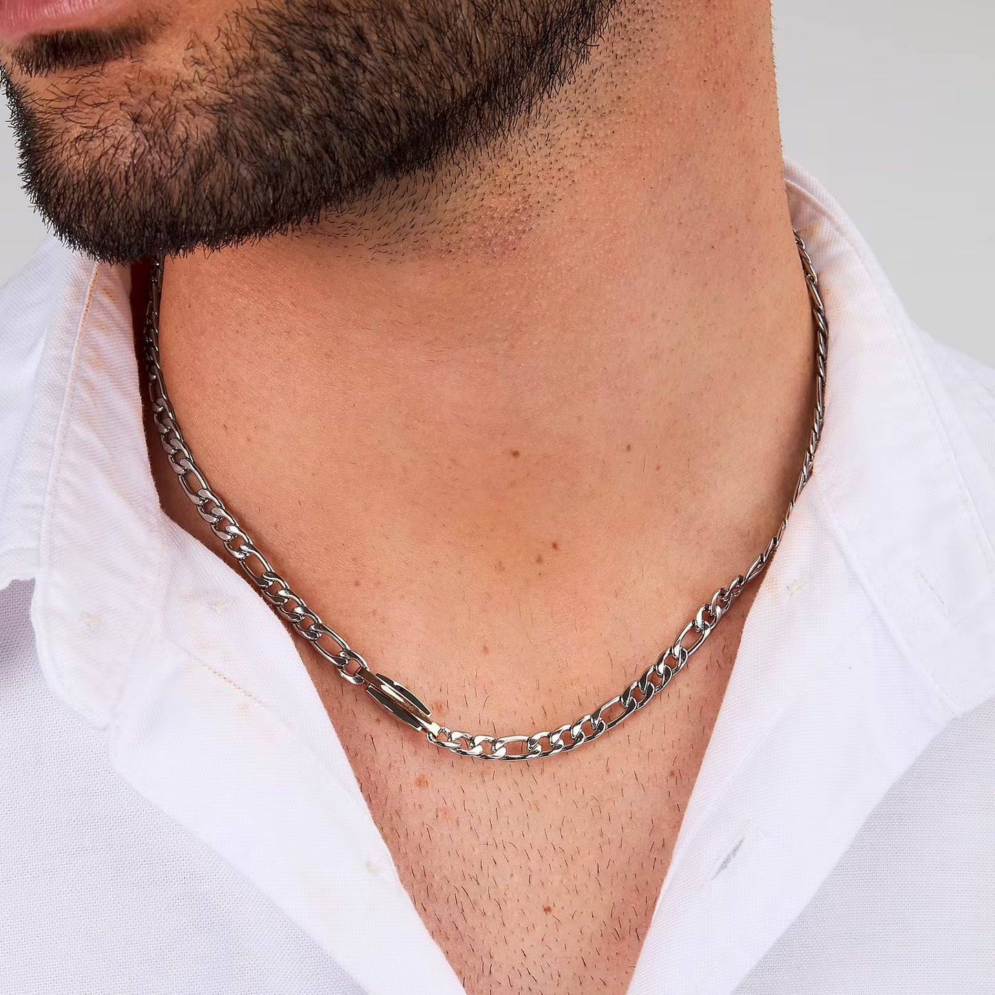 Collana Uomo Trussardi T-Steel TJAXV32 – Catena Acciaio - Trussardi