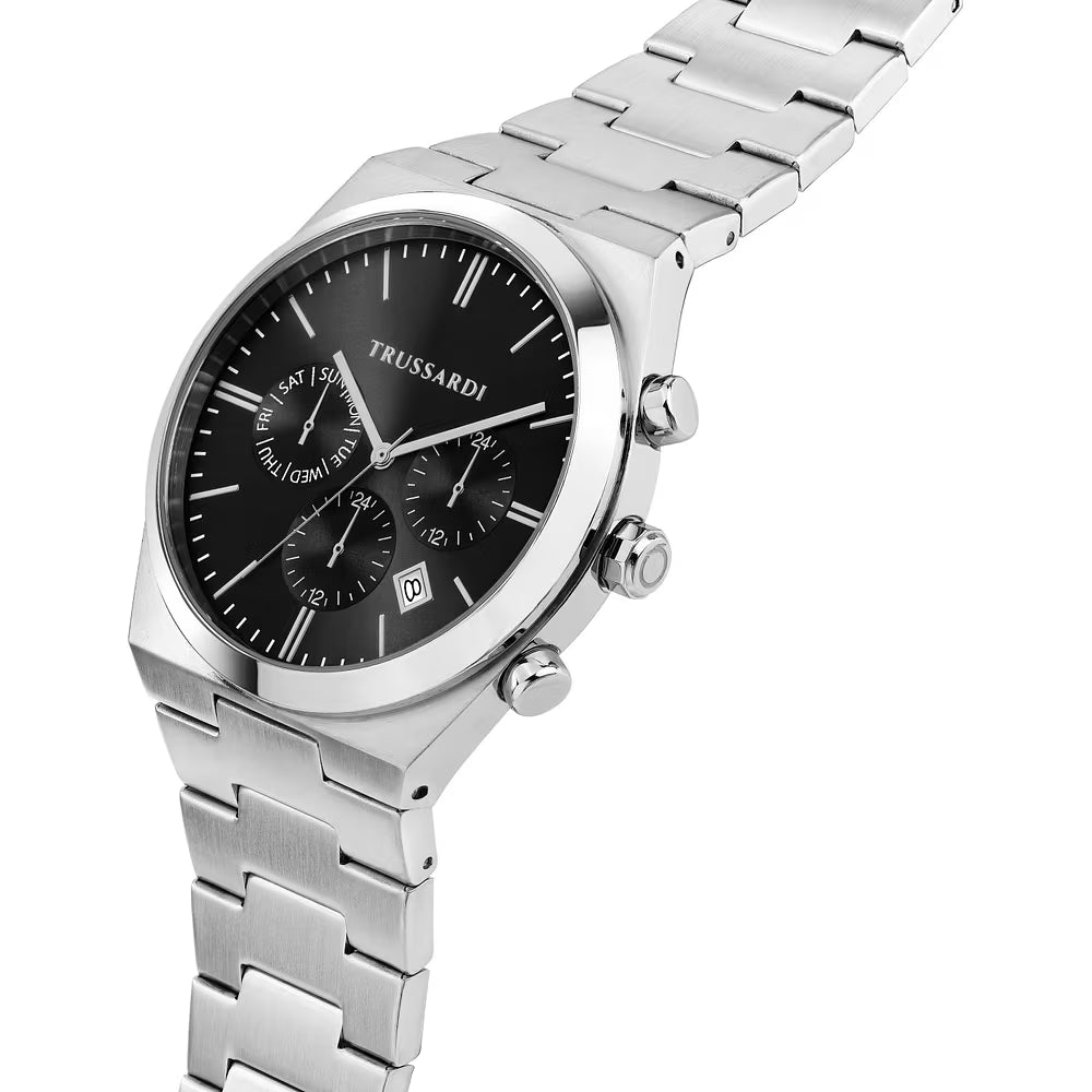Orologio Uomo Trussardi T-Milano R2453175009 – Acciaio Silver - Arena Gioielli - Trussardi
