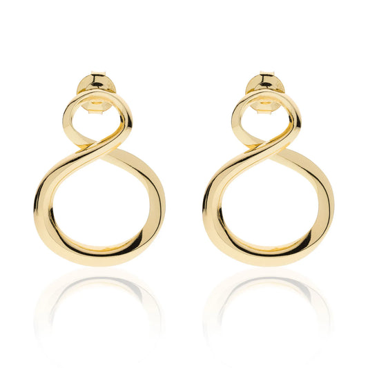 Orecchini Donna pendenti in bronzo oro Unoaerre 000EXO4638000 2439 - Arena Gioielli 