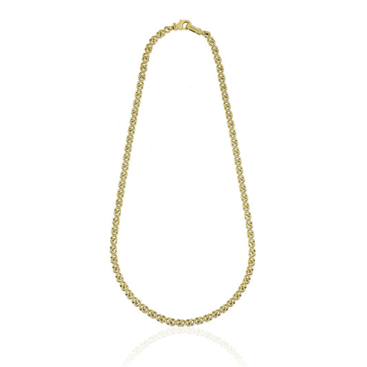Collana Uomo UnoAerre in Ottone Dorato Occhio di Pernice 000EXH5344000 - 2510 - Arena Gioielli - Unoaerre