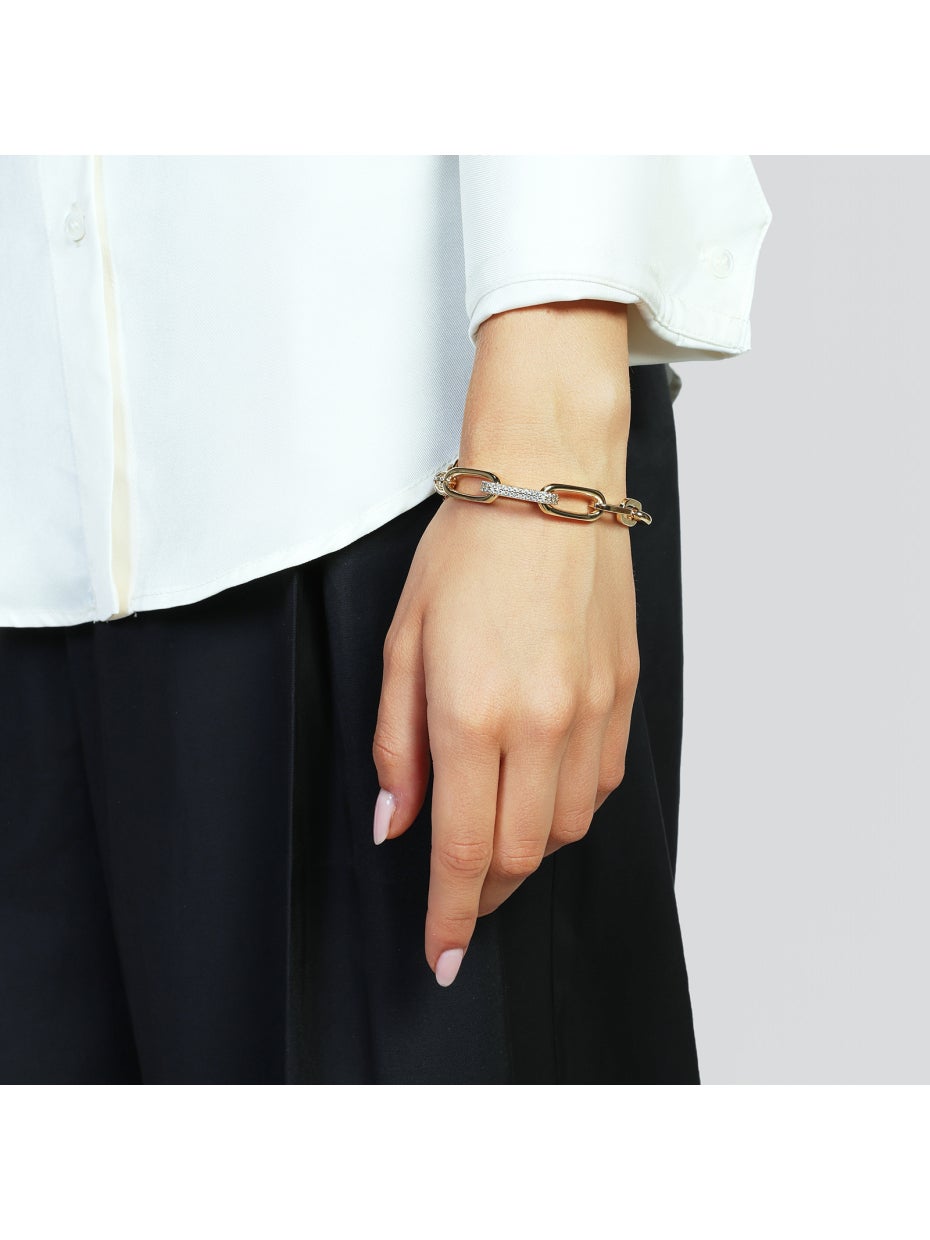 Bracciale Donna Unoaerre 000EXB5394000 – Catena Oro Zirconi - Arena Gioielli  - Unoaerre