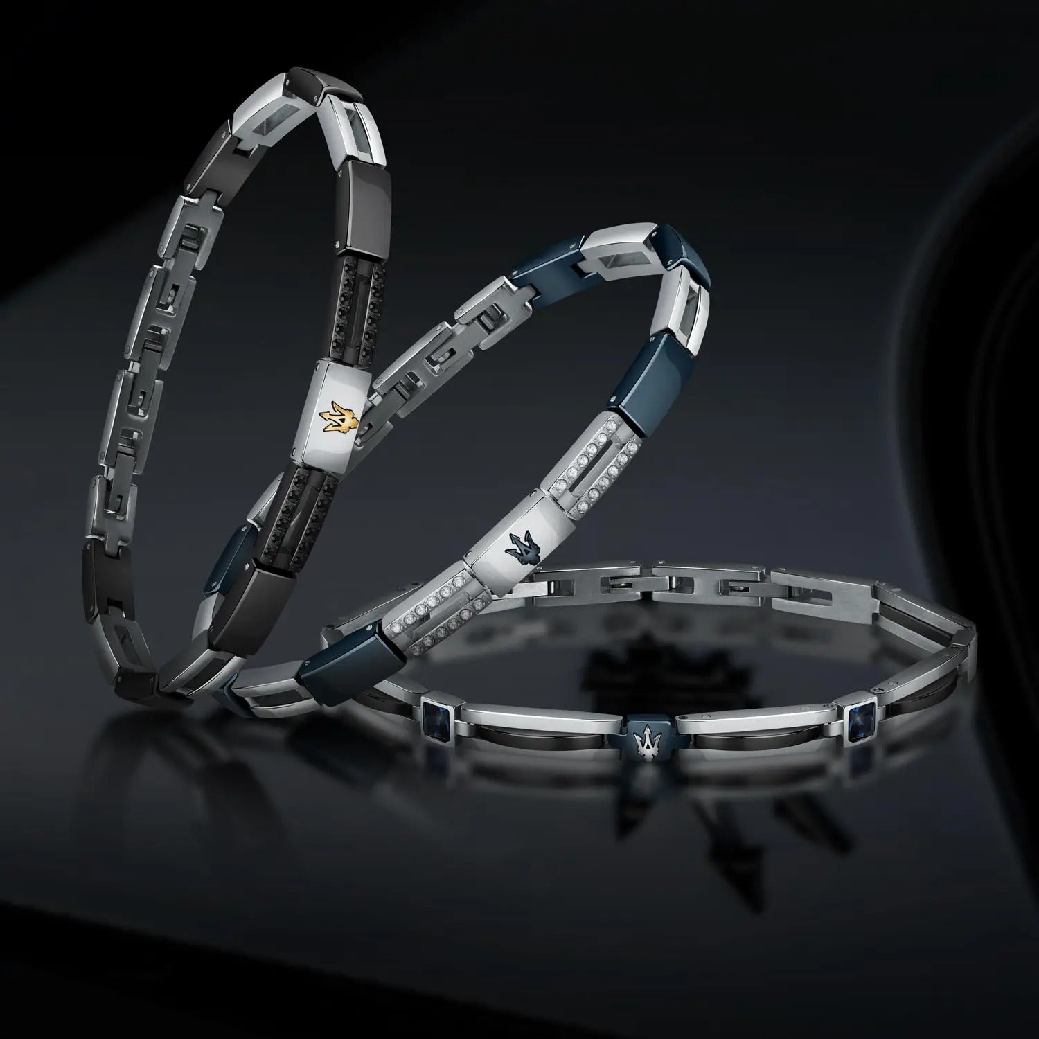 Bracciale uomo gioielli Maserati Jewels JM223ATZ22 - Arena Gioielli 