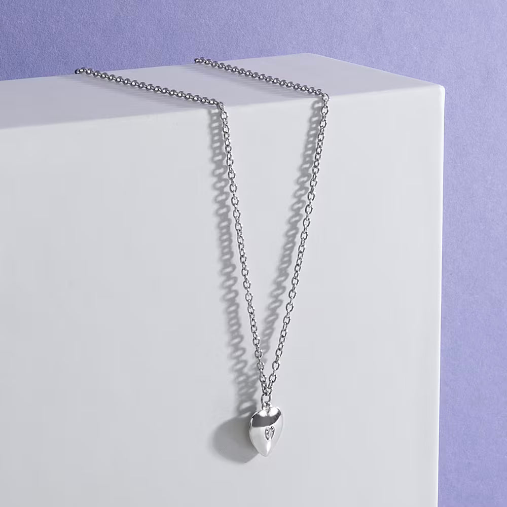 Collana Donna Morellato Dono in Argento con Pendente Cuore e Zircone – SAZL01 - Arena Gioielli 