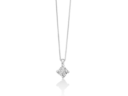 Collana donna Miluna in oro diamante 0,05 ct CLD4075 - Arena Gioielli