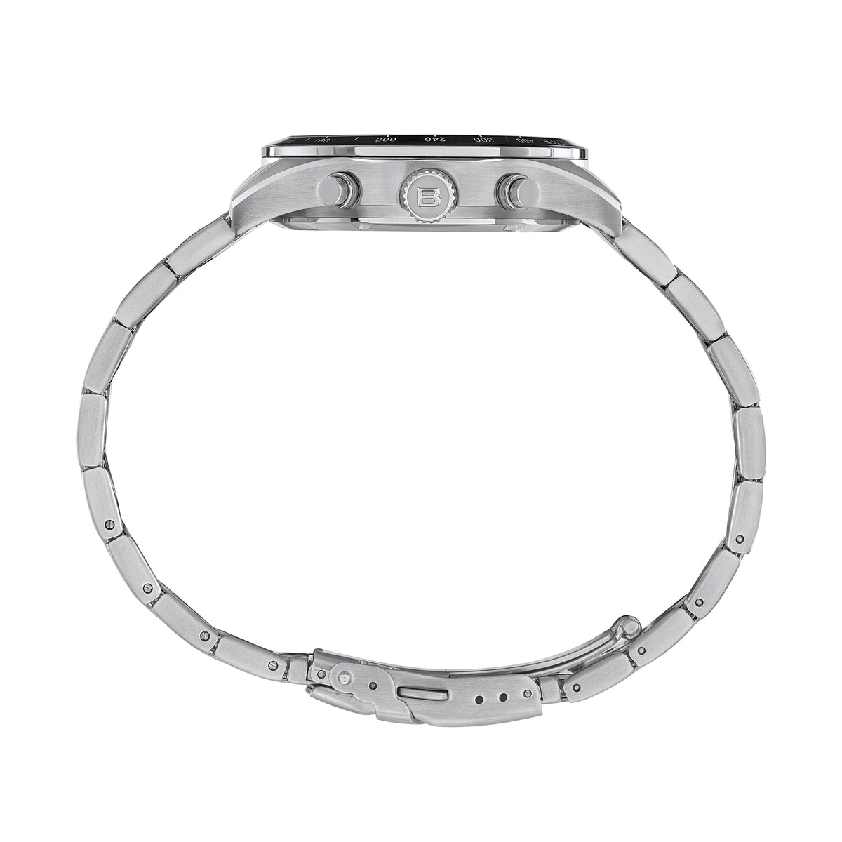 Orologio Cronografo Uomo Breil Tribe Eco EW0859 in Acciaio Silver con Quadrante Nero 42 mm - Breil