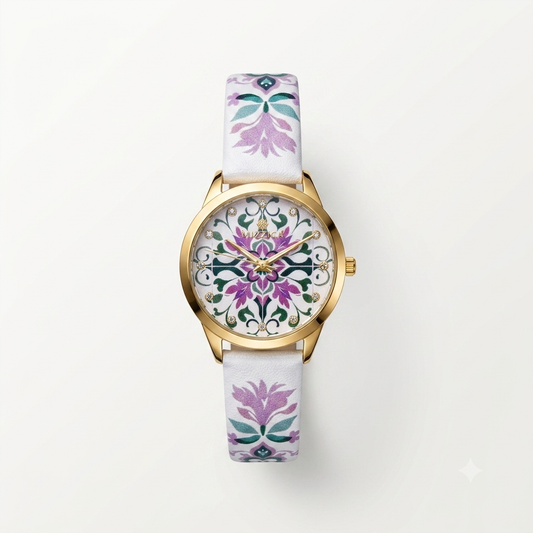 Orologio Donna Mizzica MB194 – Quadrante Maiolica Viola Verde - Arena Gioielli - Mizzica