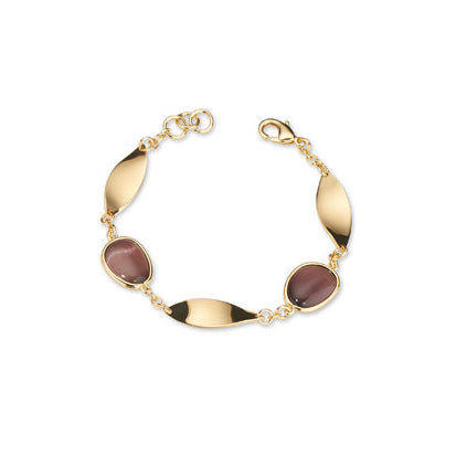 Bracciale Donna Sovrani Dorato Quarzo Fumé J12363 - Sovrani