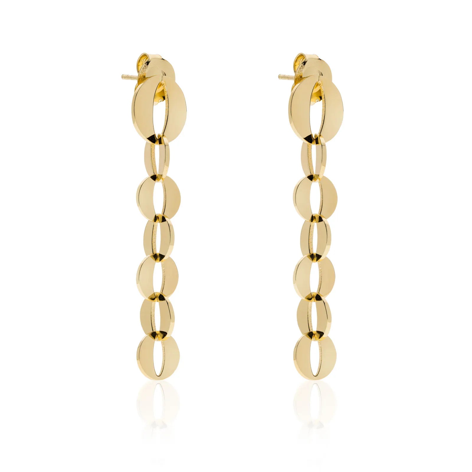 Orecchini Donna pendenti in bronzo oro Unoaerre 016EXO0068000 2470 - Arena Gioielli 