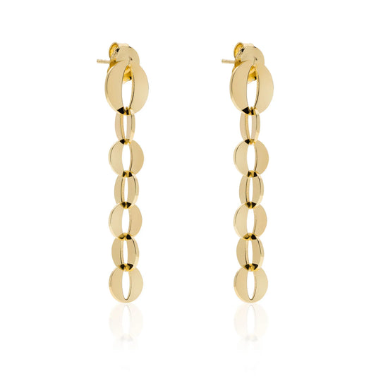 Orecchini Donna pendenti in bronzo oro Unoaerre 016EXO0068000 2470 - Arena Gioielli 