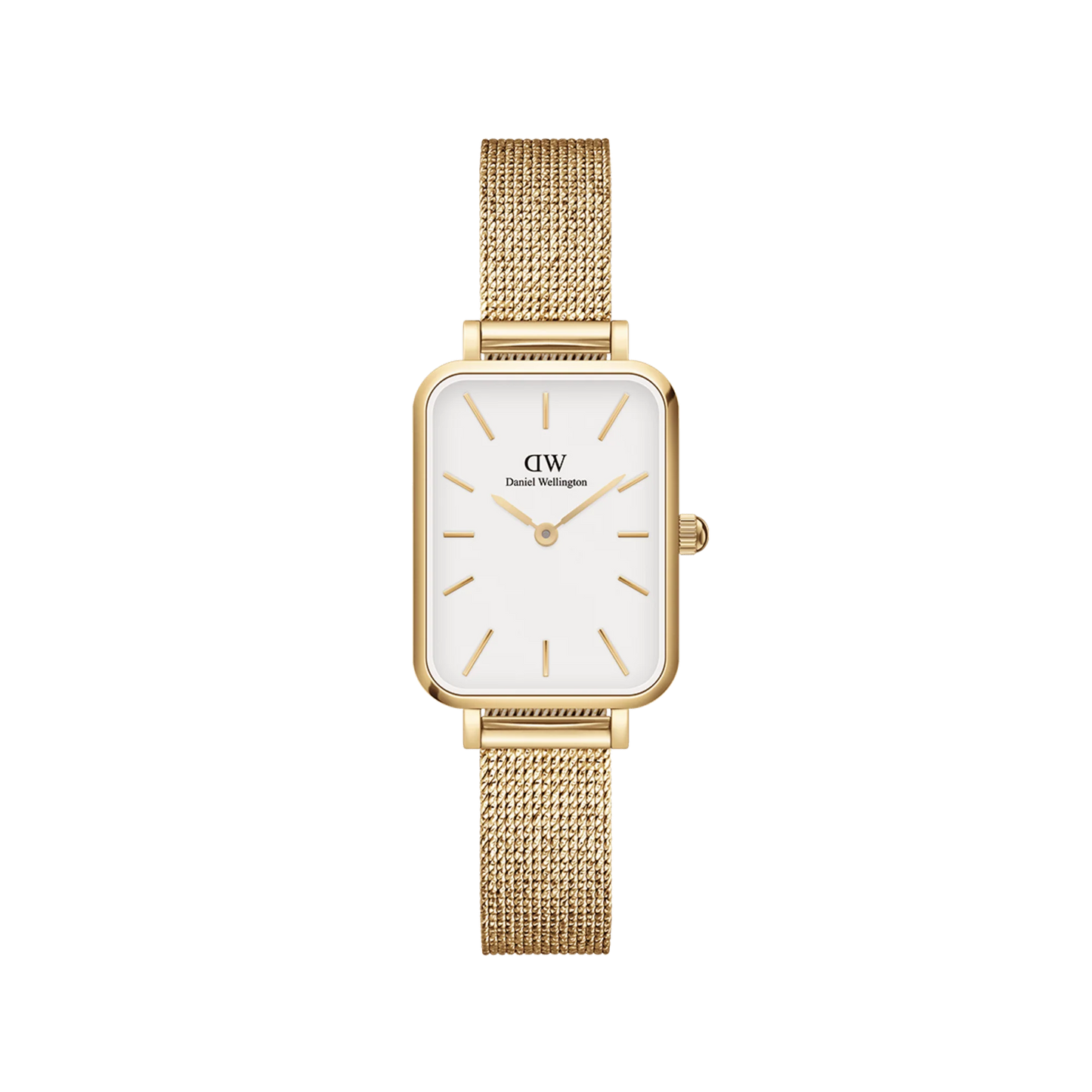 Orologio Donna Daniel Wellington Quadro Pressed Evergold White – DW00100556 - Arena Gioielli  - Daniel Wellington