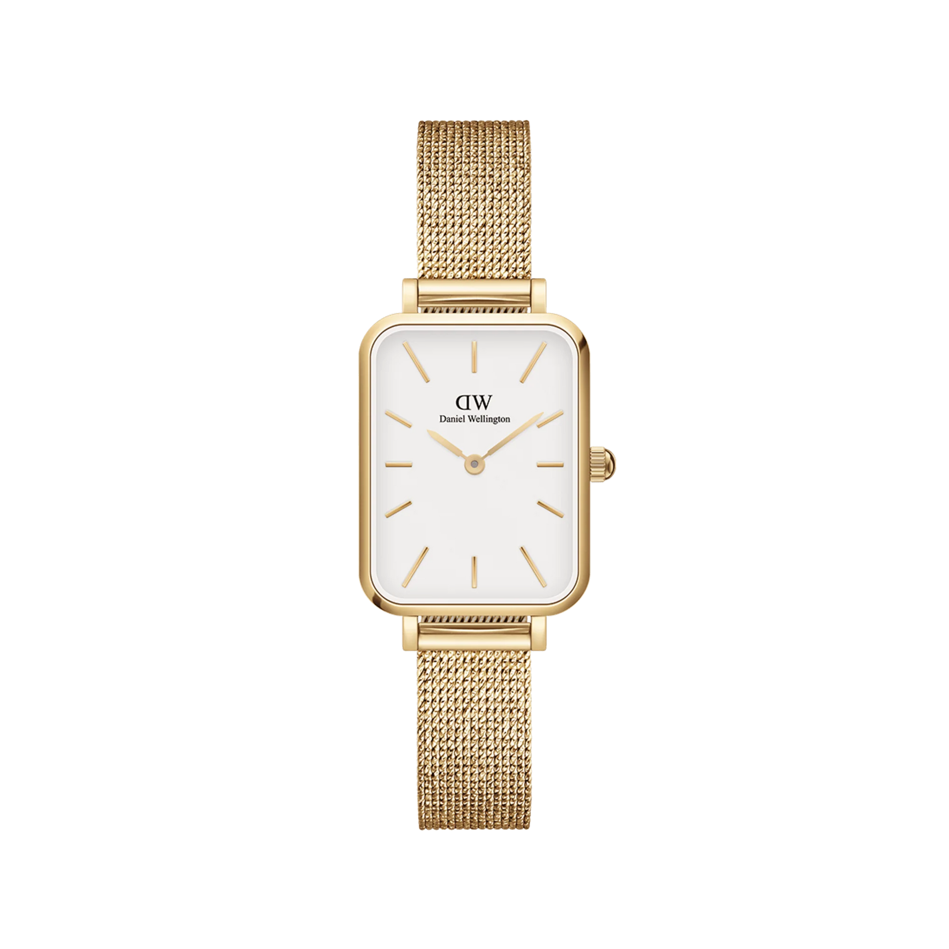 Orologio Donna Daniel Wellington Quadro Pressed Evergold White – DW00100556 - Arena Gioielli 