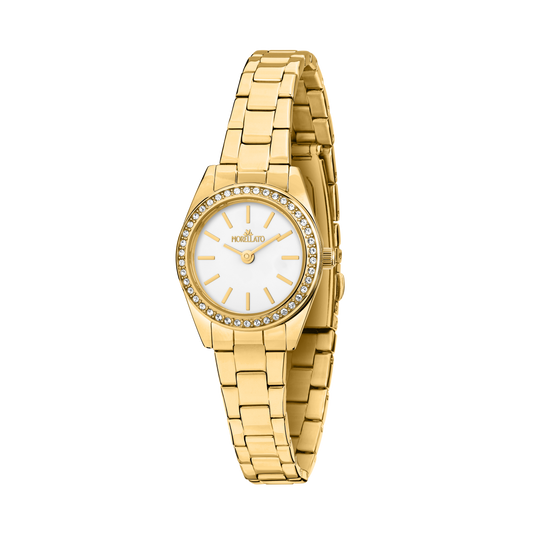 Orologio Donna Morellato Magia Acciaio Oro e Cristalli R0153165549 - Arena Gioielli - Morellato