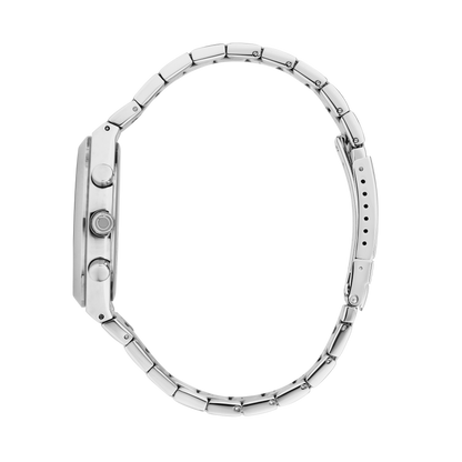 Orologio Uomo Trussardi T-Milano Multifunzione in Acciaio Silver con Quadrante Blu R2453175008