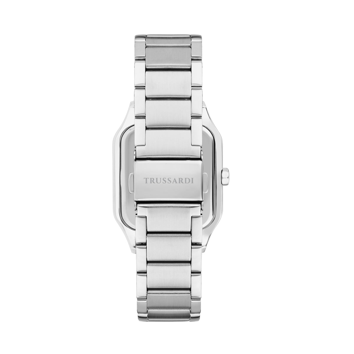 Orologio Uomo Trussardi T-Quadro Solo Tempo in Acciaio Silver con Quadrante Blu R2453178001 - Arena Gioielli - Trussardi