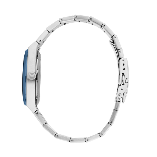 Orologio Uomo Sector OTTO150 Automatico Skeleton in Acciaio Silver con Lunetta Blu R3223150001 - Arena Gioielli - Sector