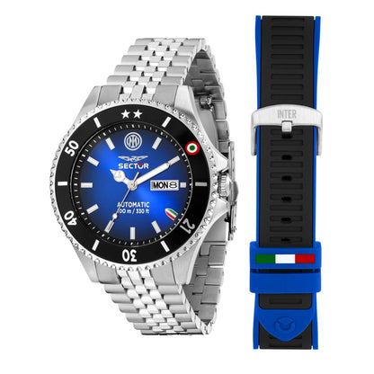 Orologio Uomo Sector Serie 230 Inter Edizione Limitata Automatico in Acciaio R3223161027 - Arena Gioielli