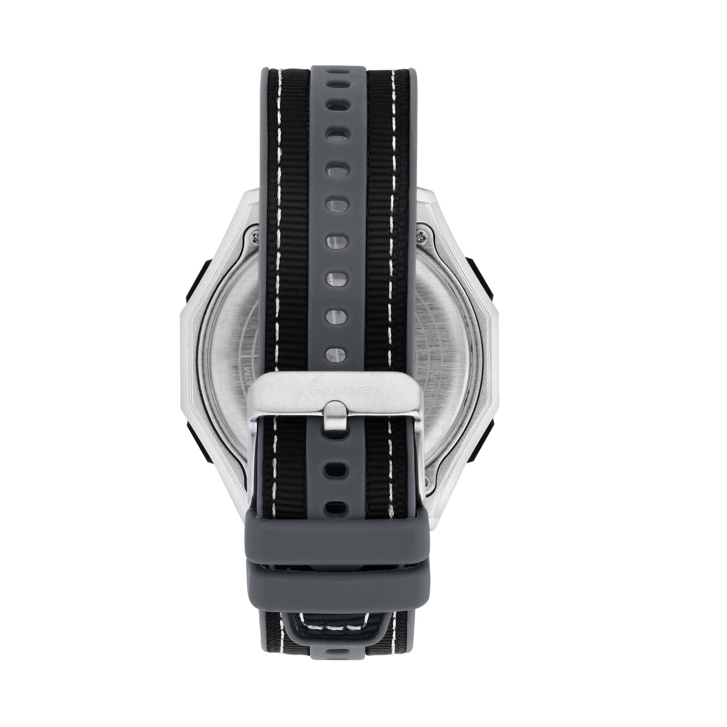 Orologio Digitale Uomo Sector Ex-53 Cinturino Nero e Grigio R3251352001 - Sector