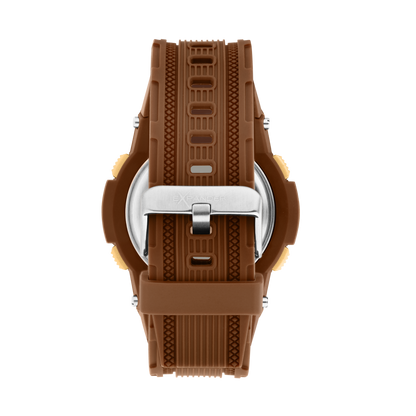 Orologio Digitale Uomo Sector Ex-54 Cinturino Poliuretano Marrone R3251353001