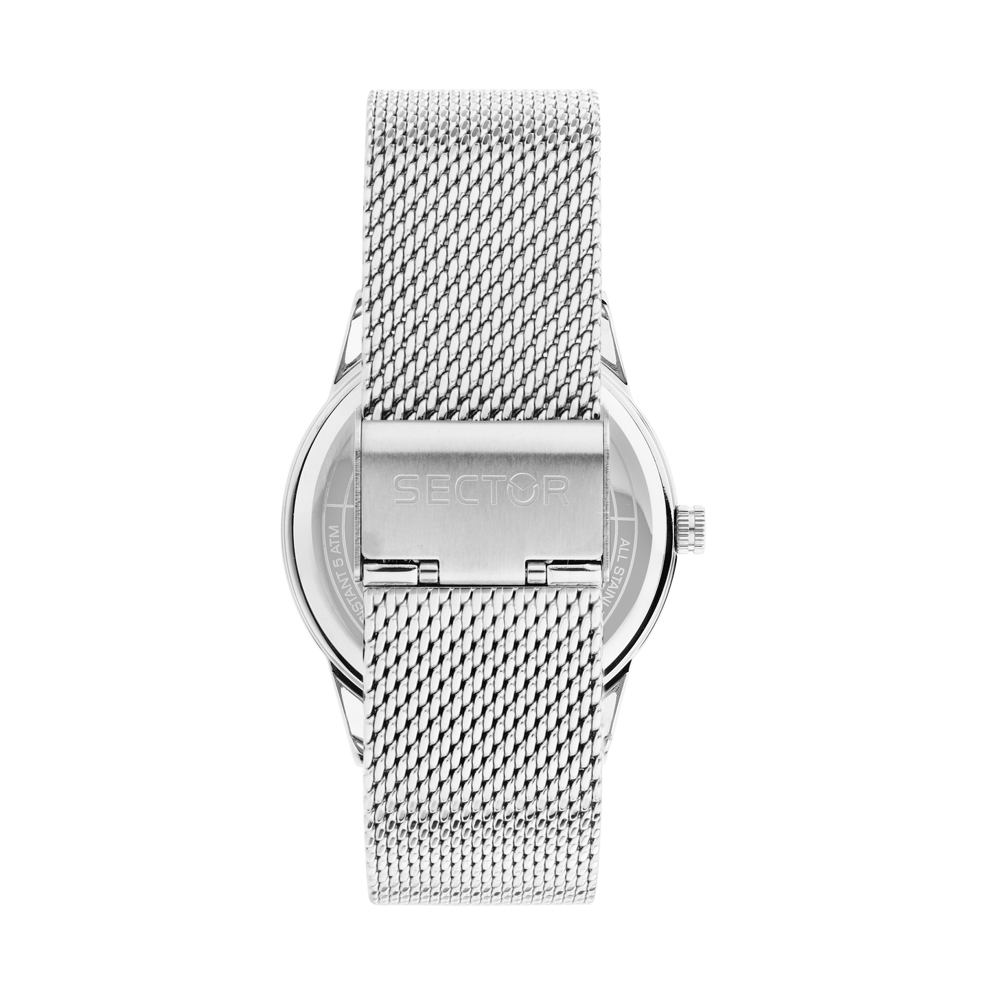 Orologio Uomo Sector 660 Solo Tempo in Acciaio Maglia Milano Silver con Quadrante Blu R3253517035 - Sector