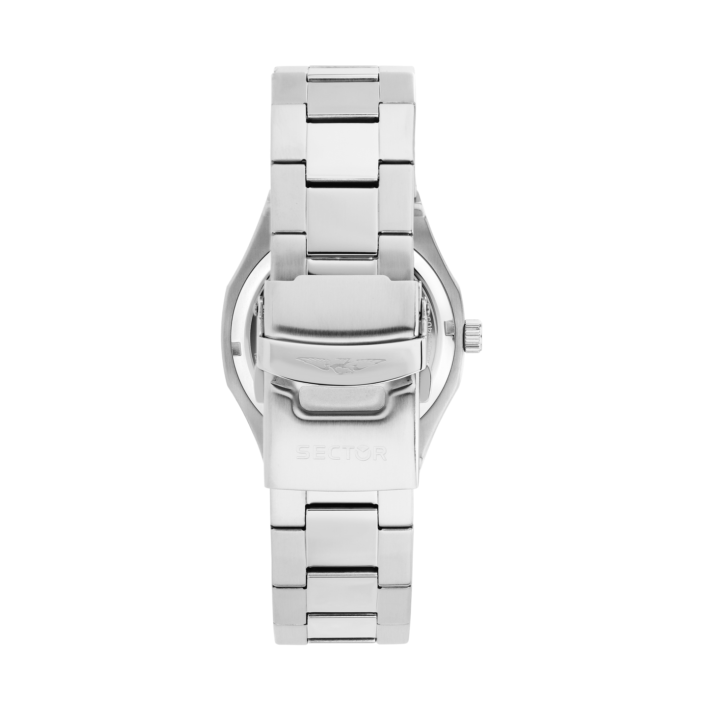 Orologio Uomo Sector OTTO150 Solo Tempo in Acciaio Silver con Quadrante Nero R3253550004 - Sector