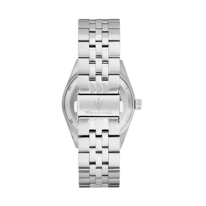 Orologio Uomo Maserati Competizione Automatico Skeleton in Acciaio Silver con Dettagli Gold R8823100007