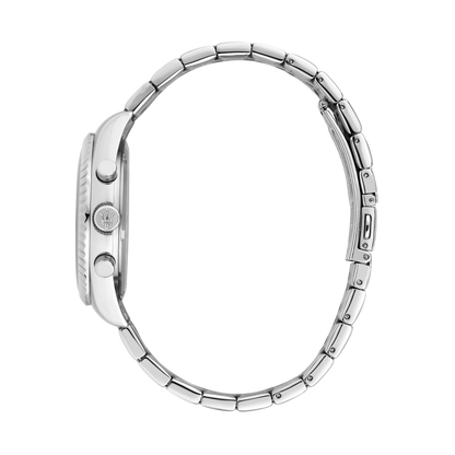 Orologio Uomo Maserati Competizione Multifunzione in Acciaio Silver con Quadrante Blu e Bracciale R8853100048