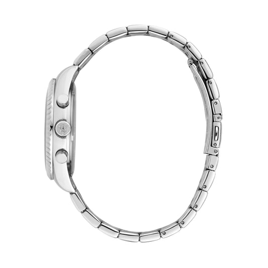 Orologio Uomo Maserati Competizione Multifunzione in Acciaio Silver con Quadrante Nero R8853100050 - Arena Gioielli - Maserati