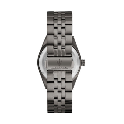 Orologio Uomo Maserati Competizione Solo Tempo in Acciaio Grigio con Datario R8853100054